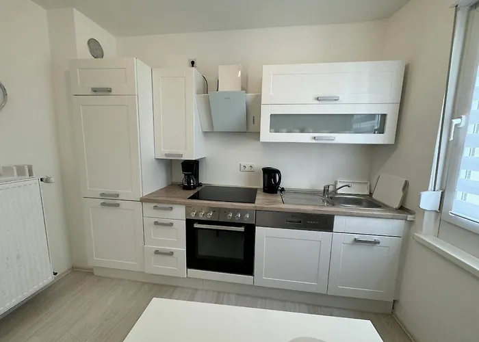 בית נופש Ganzes Haus In Innenstadt Fuer 3 Kueche Terrasse וויטליך